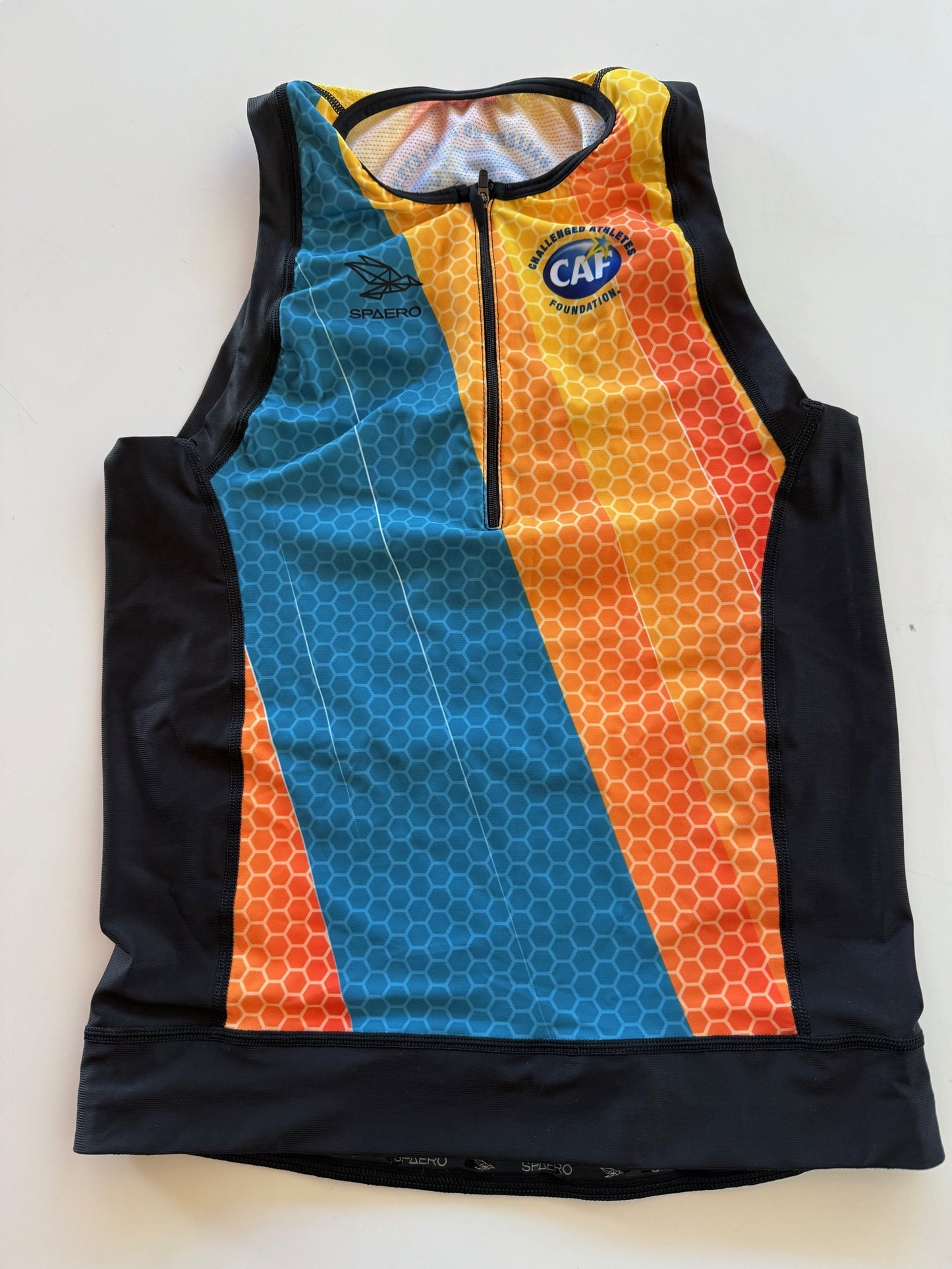 Women - Spaero Tri tank Blue.Orange.Black