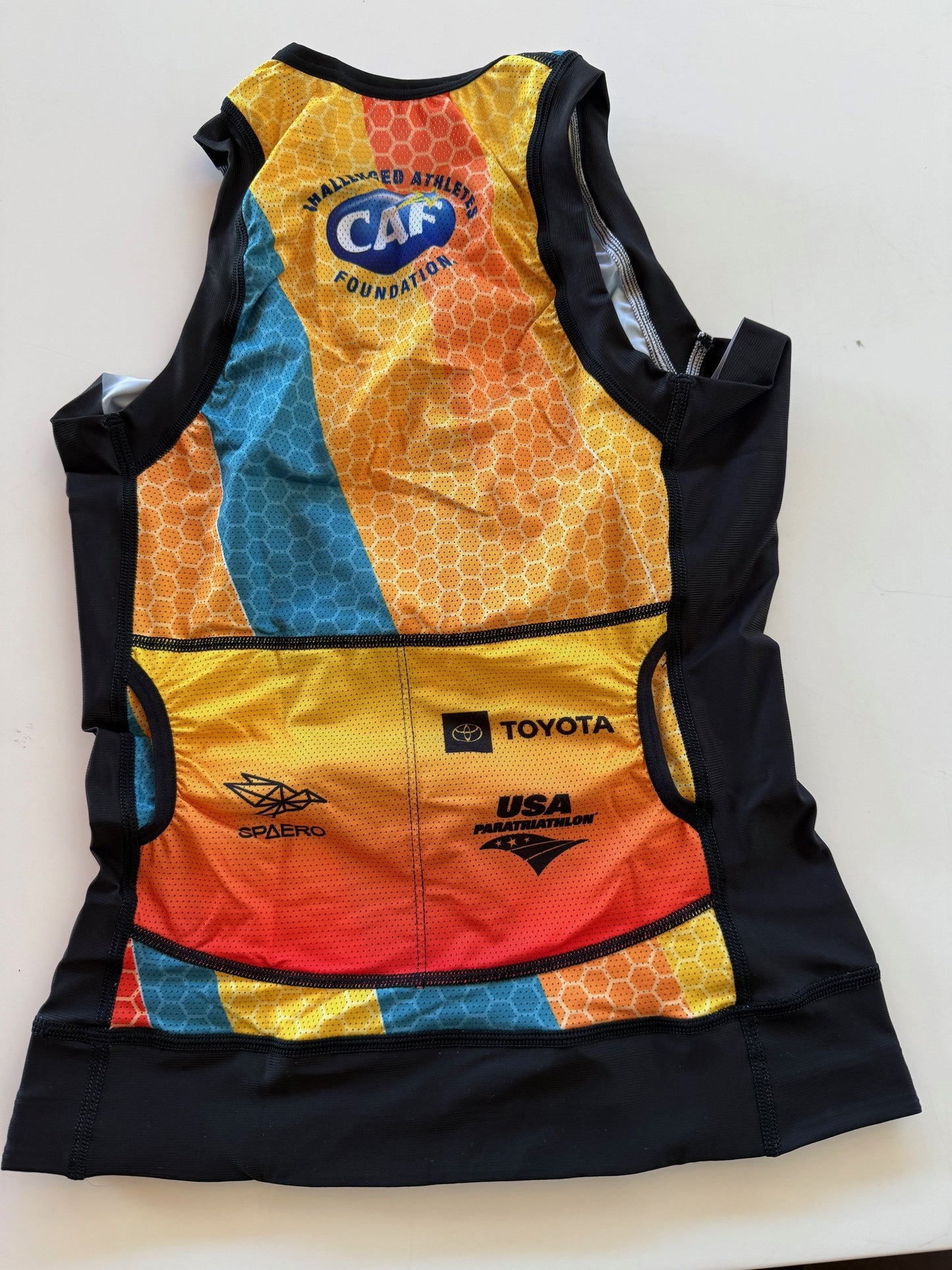 Women - Spaero Tri tank Blue.Orange.Black
